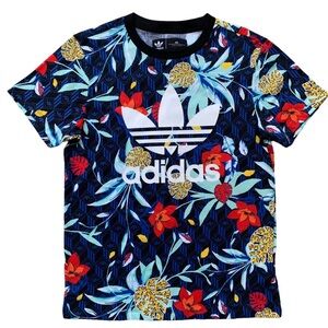 Adidas Studio London Multicolor‎ Loose Fit Tee Size Small